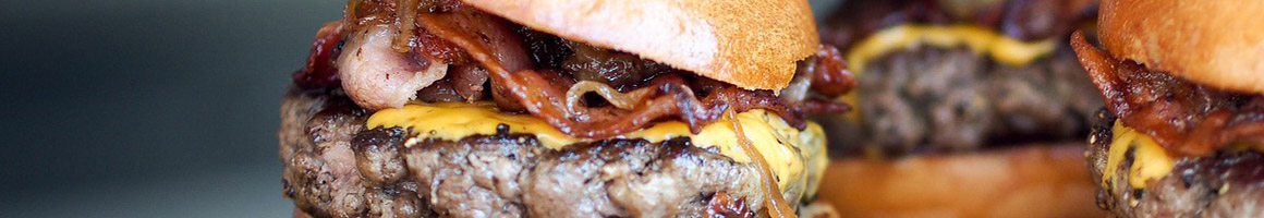 Eating American (Traditional) Burger Pub Food at Dan's Bar and Grill restaurant in Hampton, MN.